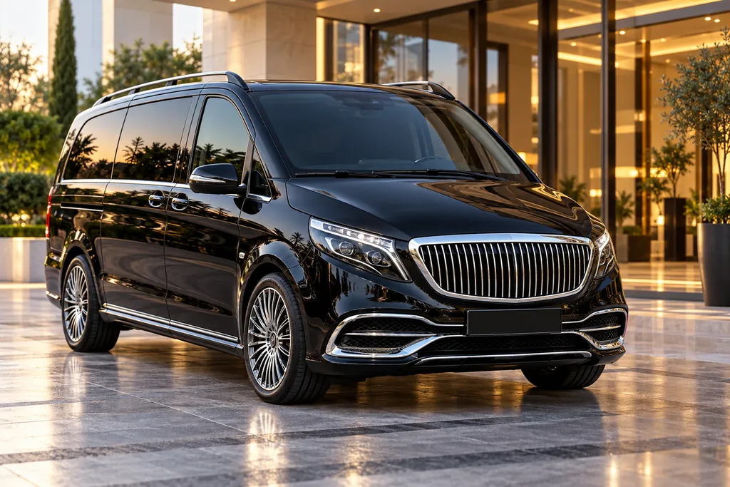 Mercedes Luxury Vito privé-transfervoertuig