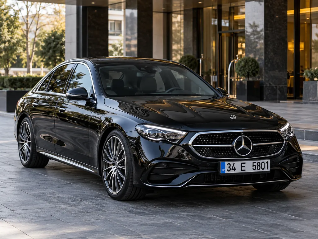 Mercedes E-Klasse privétransfervoertuig