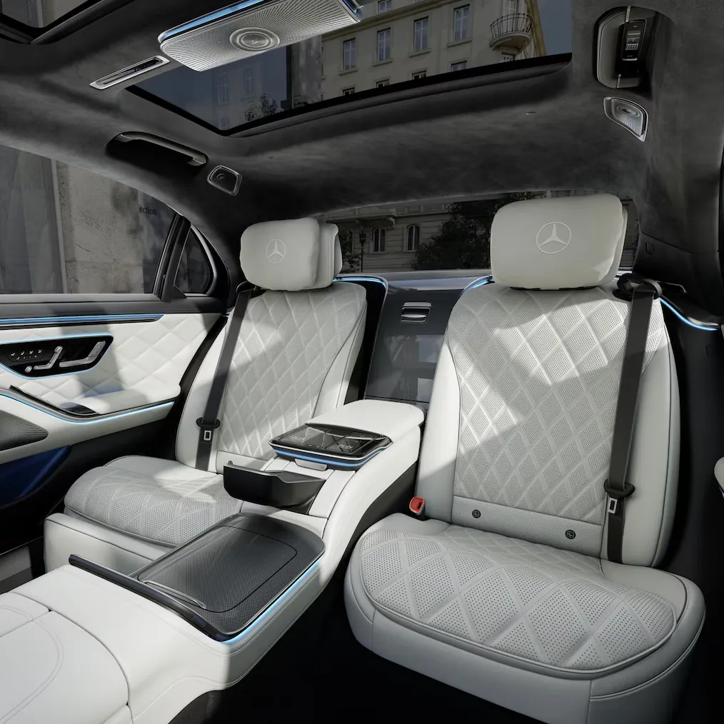 Mercedes S-Klasse privé-transfervoertuig
