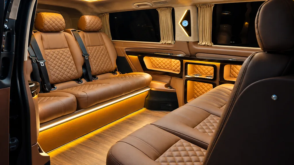 Mercedes Vito privé-transfervoertuig